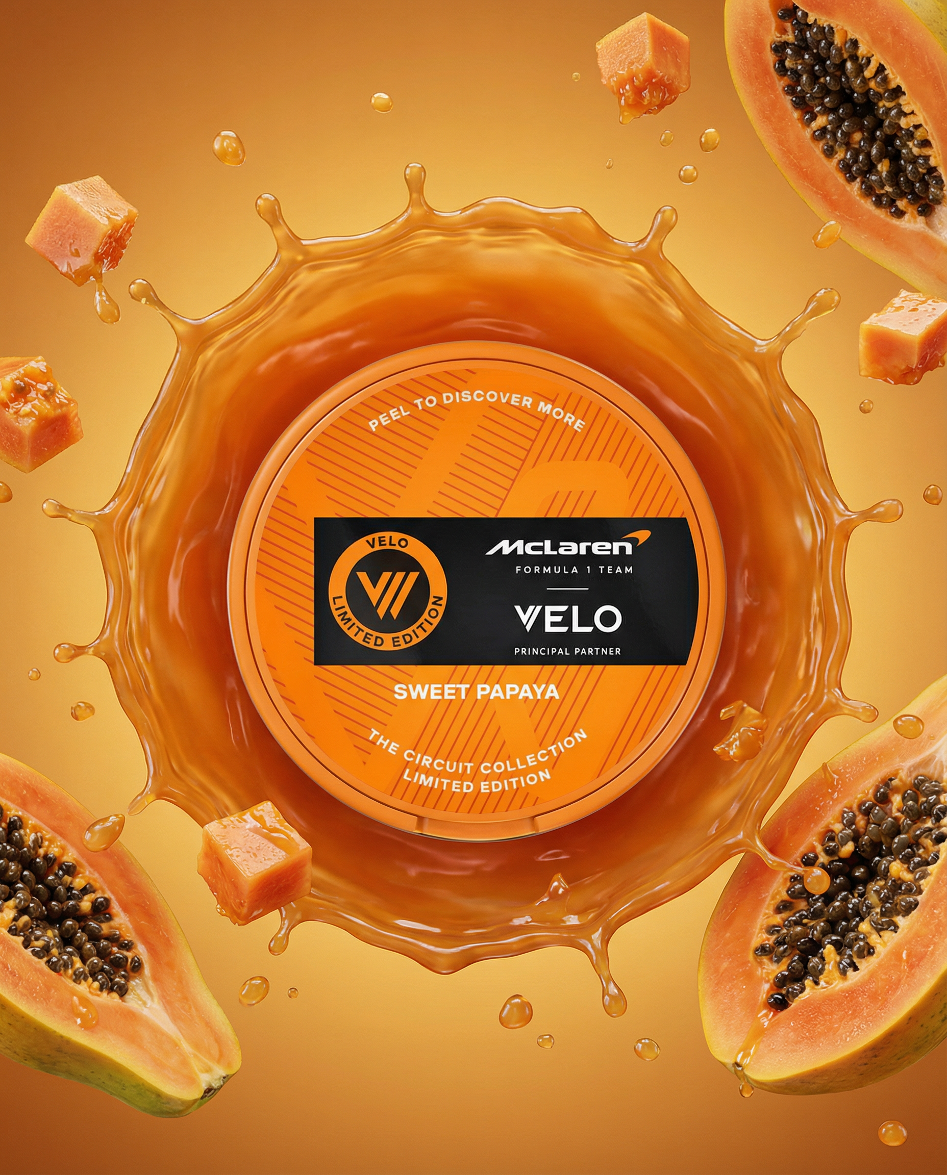 VELO McLaren Sweet Papaya 8mg - Limited edition