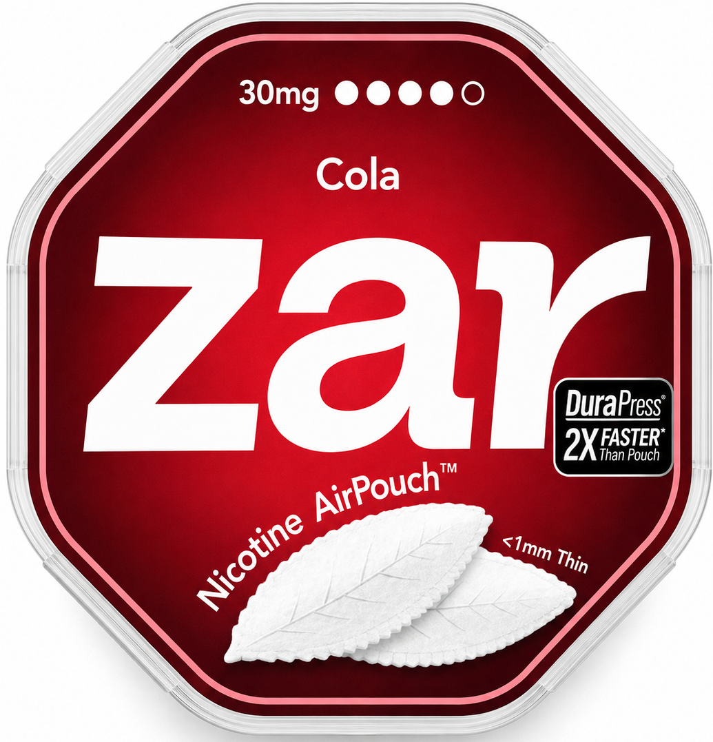 ZAR AirPouch Cola 30mg pouched.in