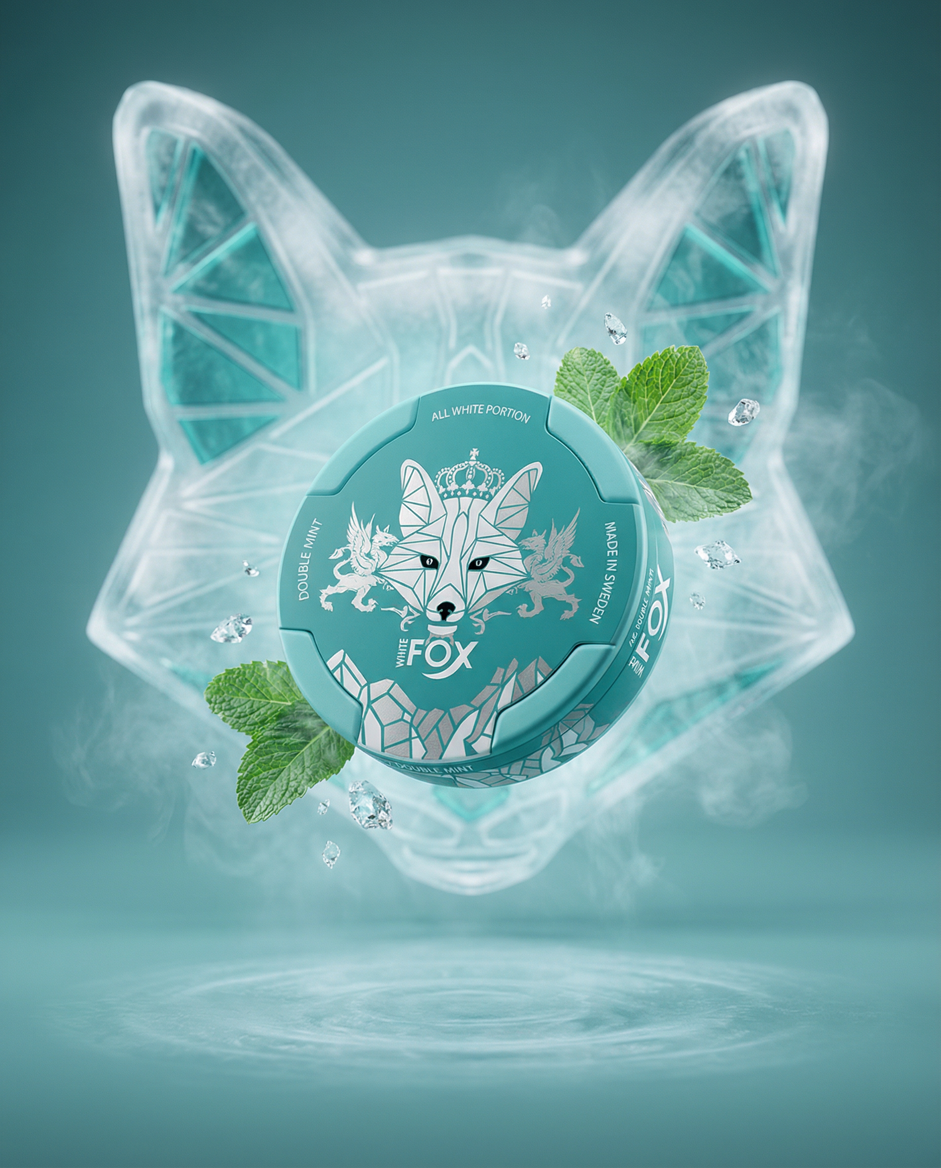 White Fox Double Mint 12mg