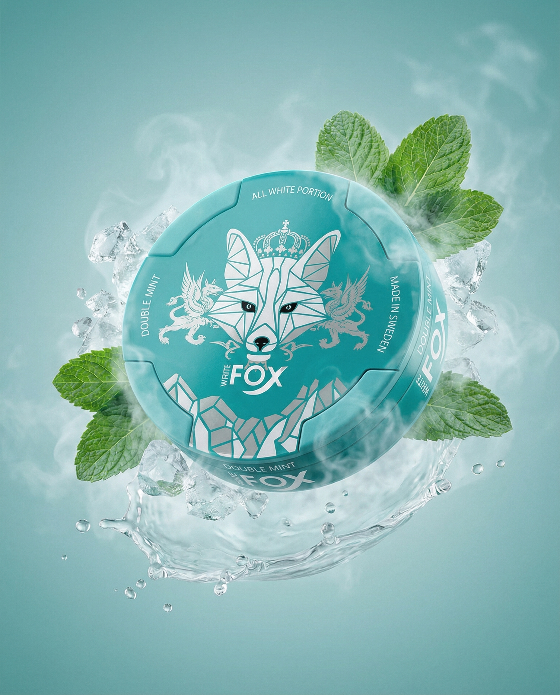 White Fox Double Mint 12mg