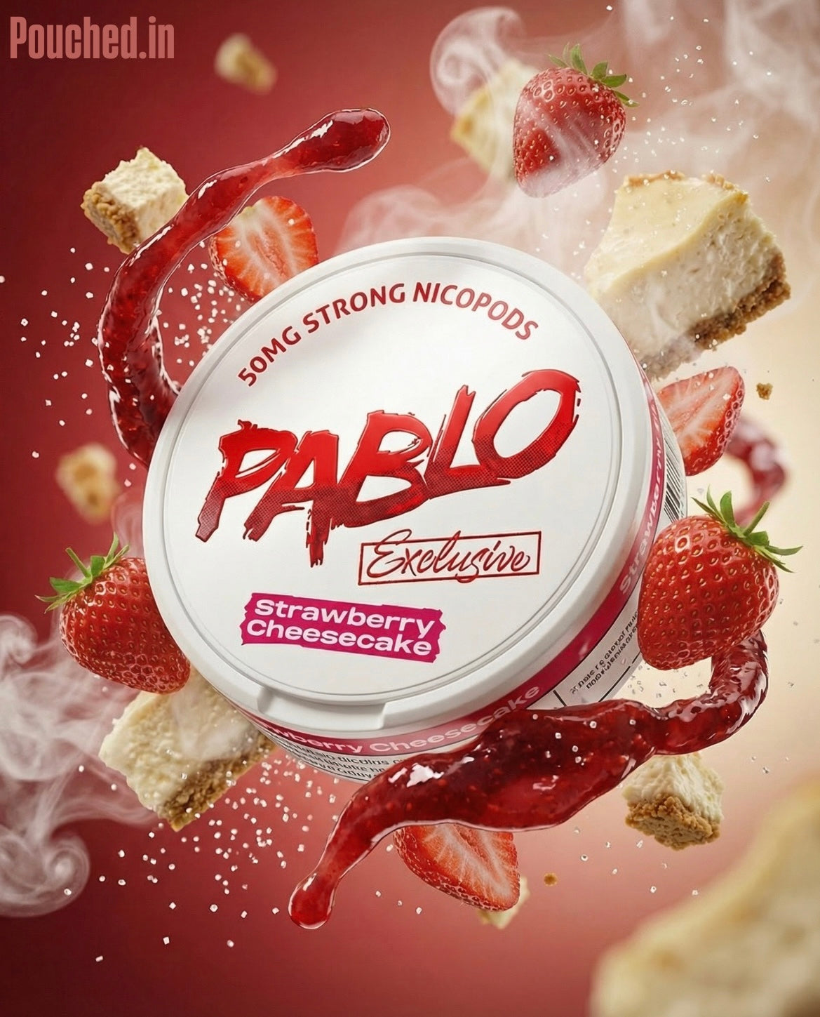 PABLO Strawberry Cheesecake 50mg