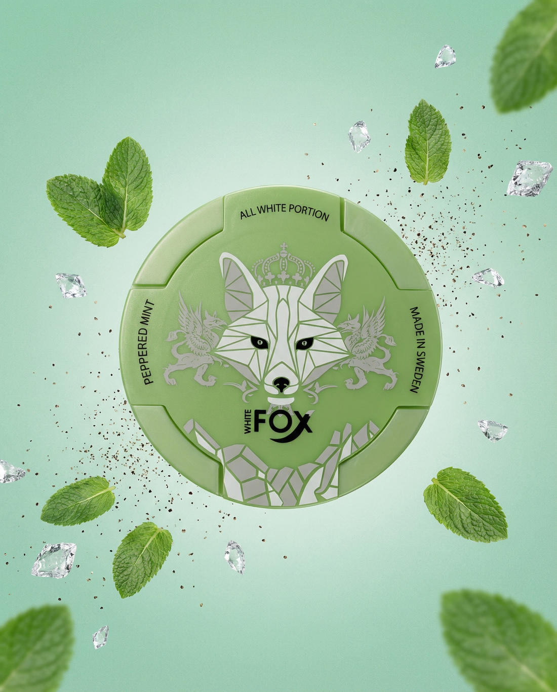 White Fox Peppered Mint 12mg
