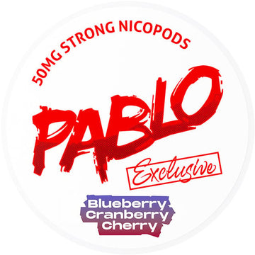 PABLO Blueberry Cranberry Cherry 50mg