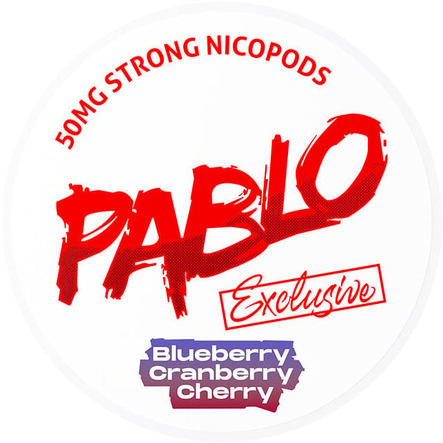 PABLO Blueberry Cranberry Cherry 50mg