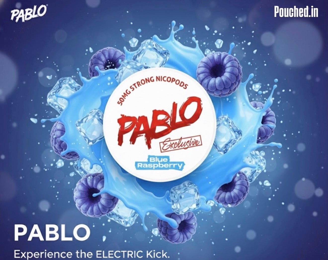 PABLO Blue Raspberry 50mg