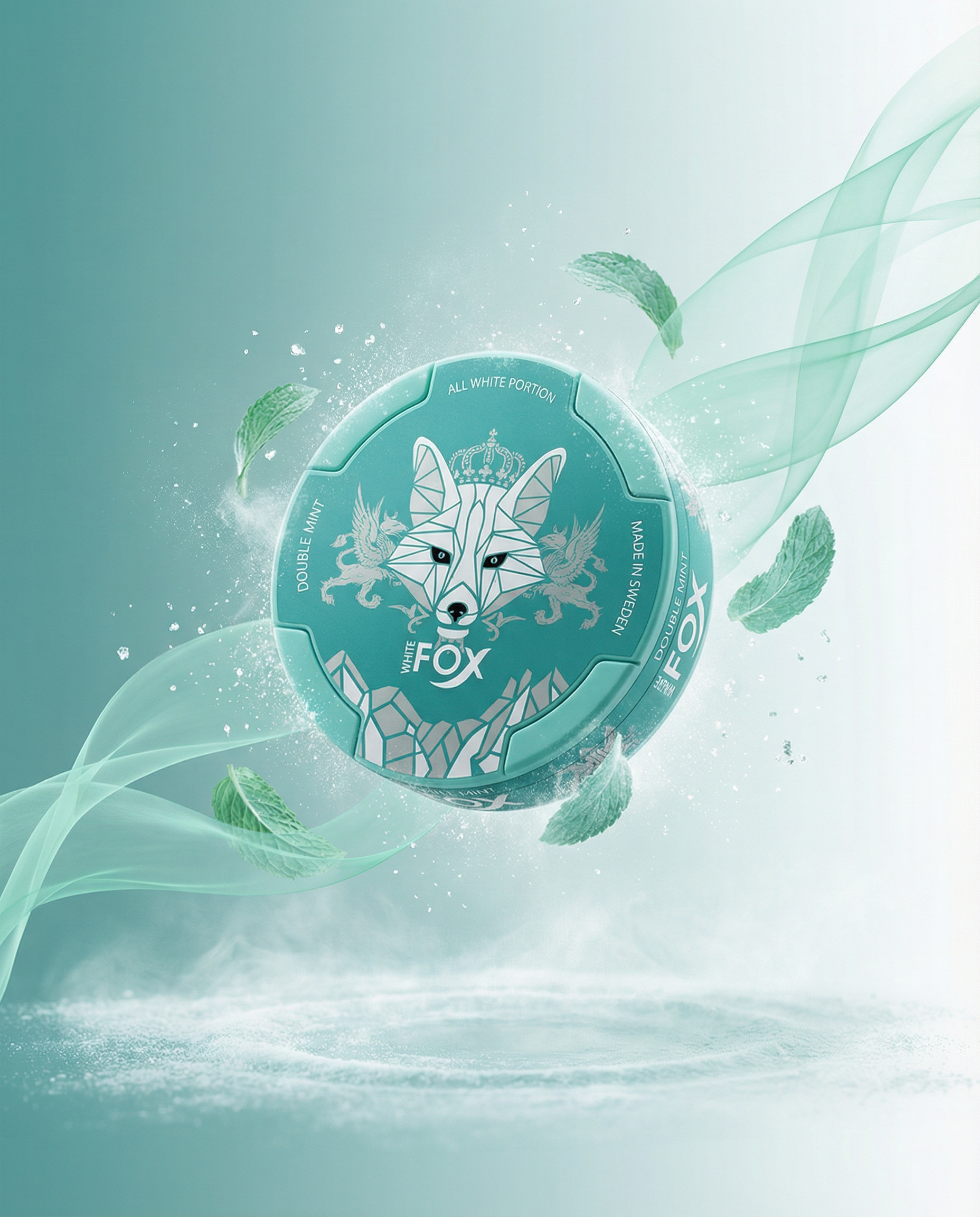 White Fox Double Mint 12mg