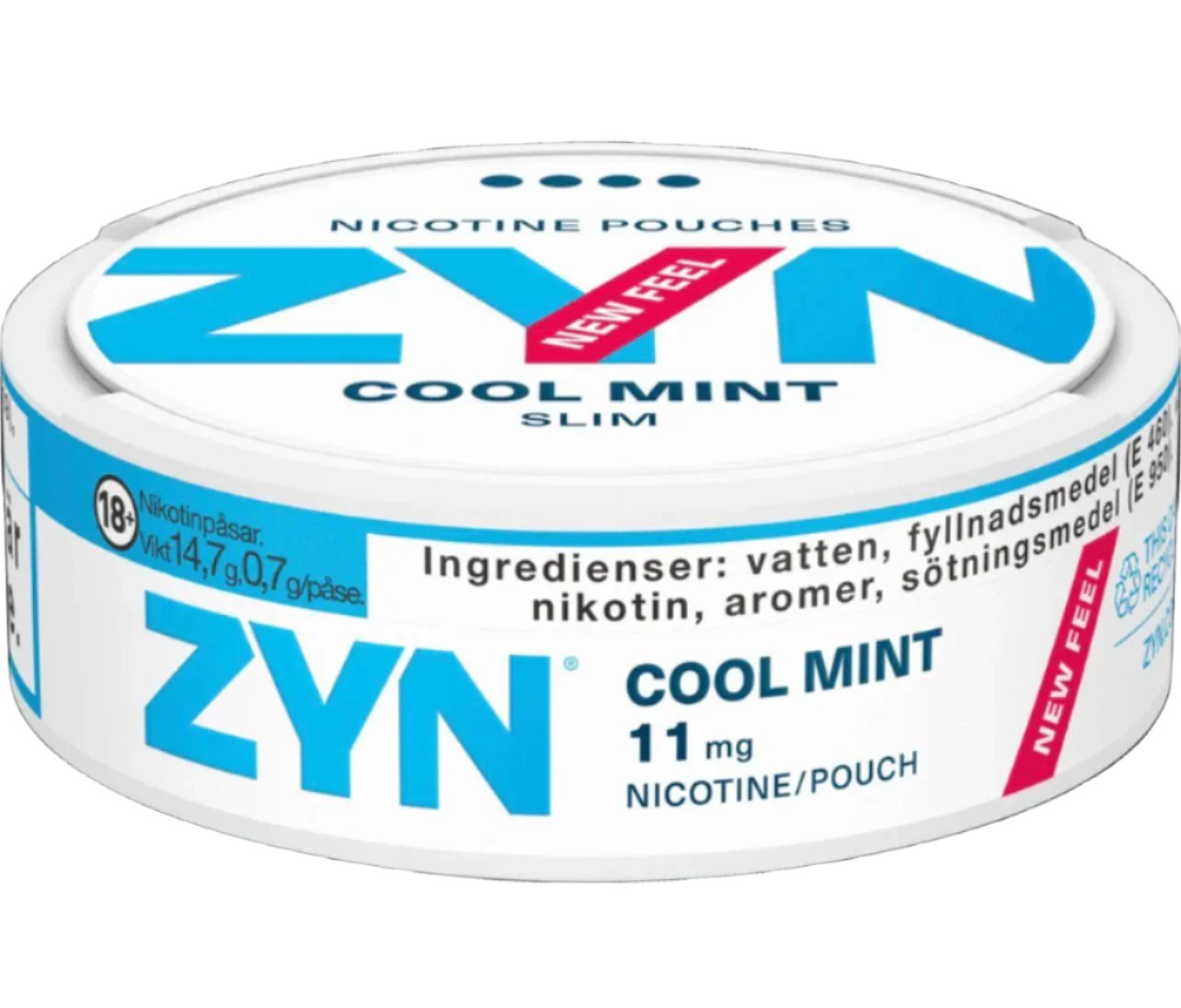 ZYN Slim Cool Mint 11mg