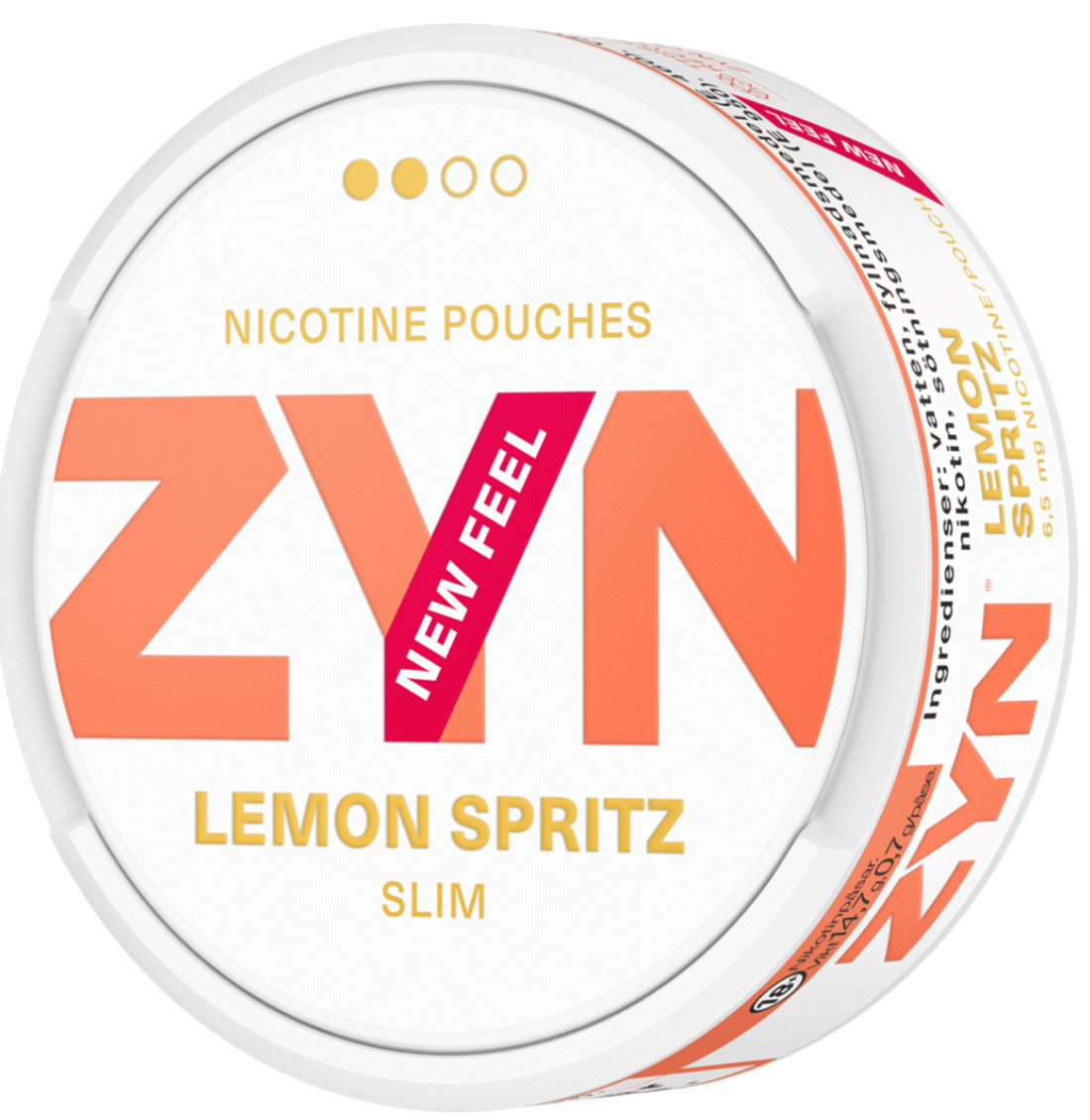 ZYN Slim Lemon Spritz 6 mg