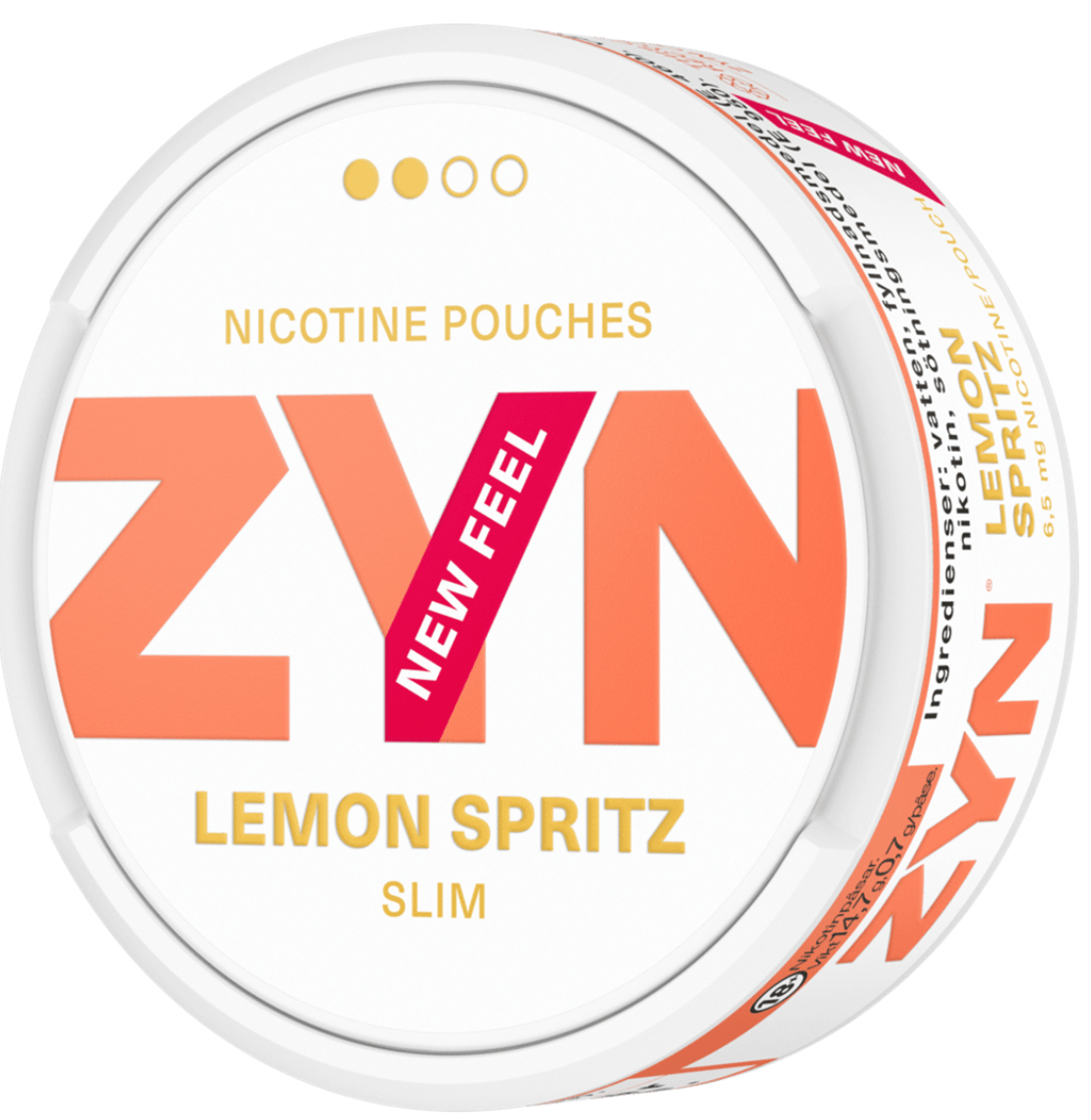 ZYN Slim Lemon Spritz 6 mg