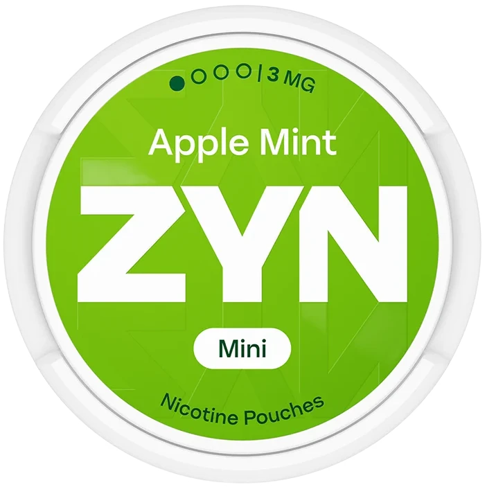 ZYN Apple Mint 3mg pouched