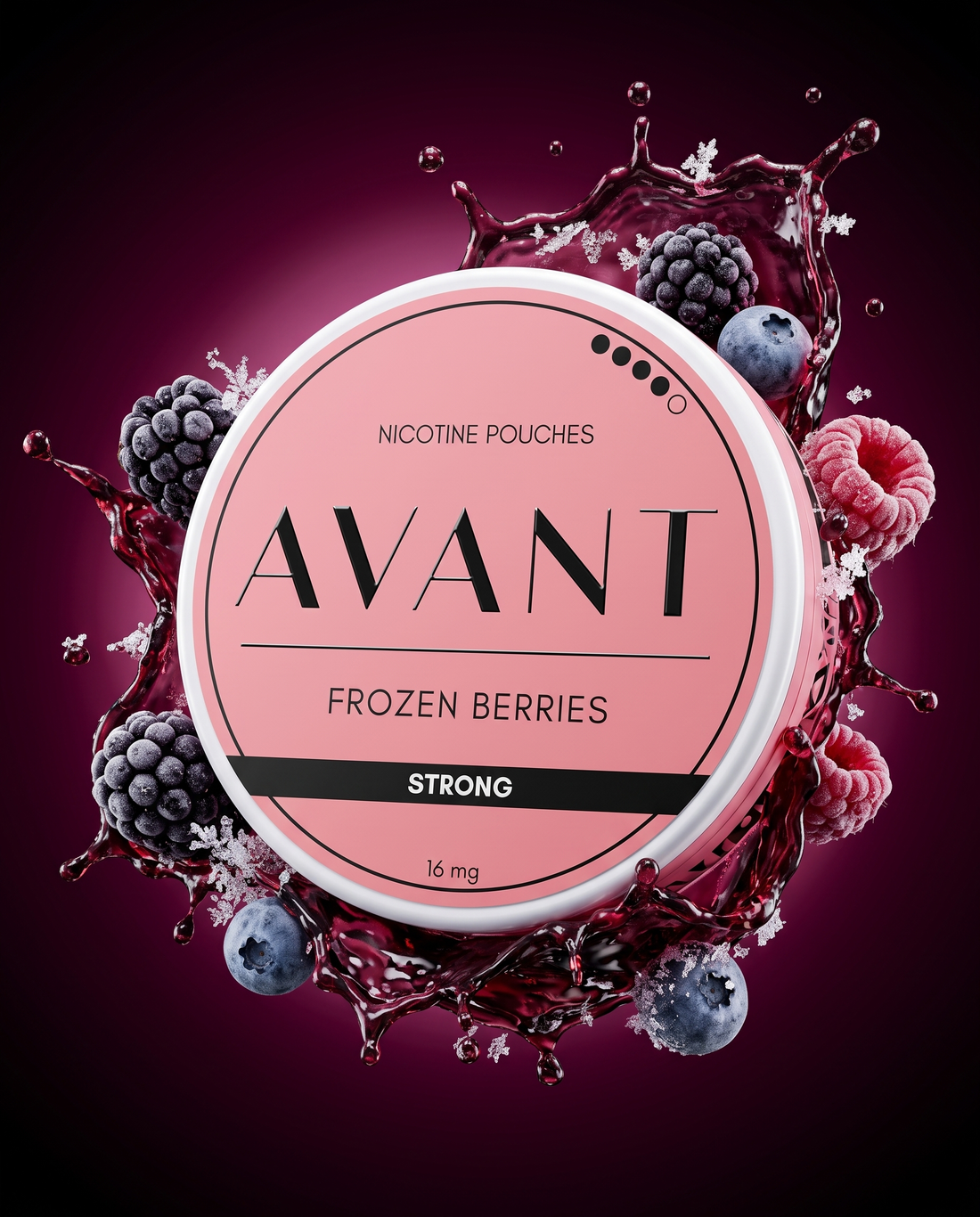 AVANT Frozen Berries Strong 10mg