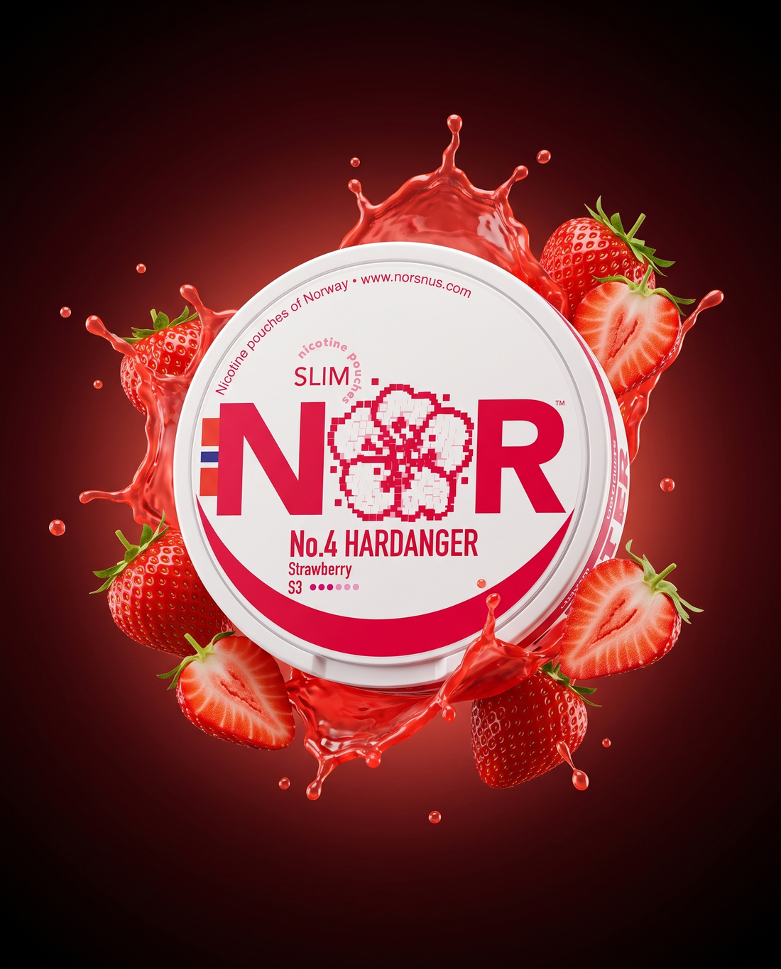 NOR Hardanger Strawberry 8.5mg